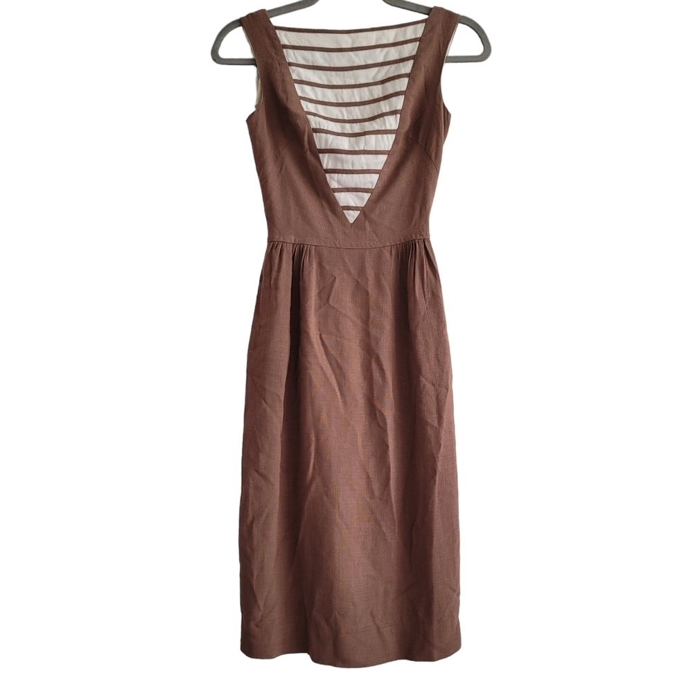 VTG‎ California Girl 5E High Neck Pencil Dress Sleeveless